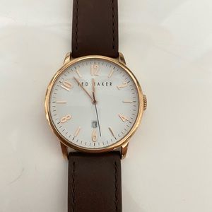 Ted Baker Brown Leather Band Watch